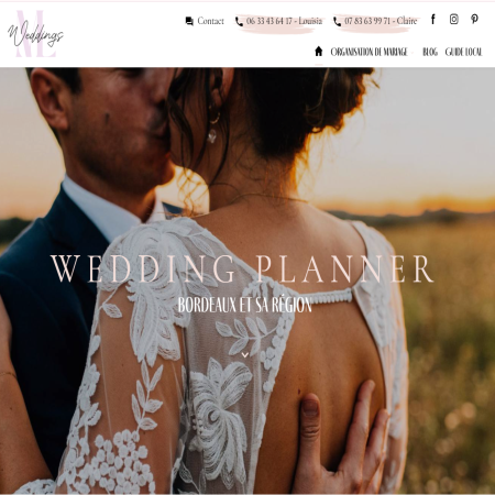 Louisia Wedding Planner – Organisation de Mariages Sur-Mesure | Les Mariages de Mademoiselle L
